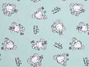 Baumwolle kleine Maus Baby Mouse, mint