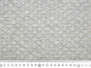 gesteppter Jersey Doubleface Rauten, gold grau