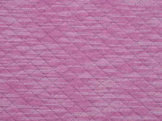 gesteppter Jersey Rauten, helle Pflaume meliert