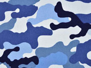 Canvas Camouflage Colors, blau
