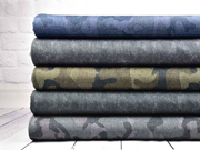 wasserabweisender Stoff Outdoor Camouflage, grau