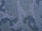 wasserabweisender Stoff Outdoor Camouflage, blau