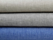 Leinen, hellgrau melange