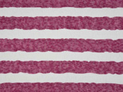 leichter Strickstoff Blockstreifen, ecrue beere