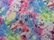 Chiffon Summer Splash - pink/hellgr�n/blau