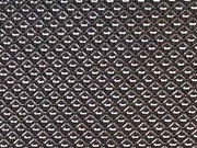 Elastischer Glitzer Jersey San Francisco silber