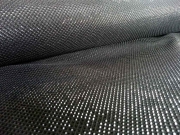 Elastischer Glitzer Jersey San Francisco  schwarz