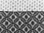 RESTST�CK 75 cm Strickjersey Lace Ornamente,  anthrazit