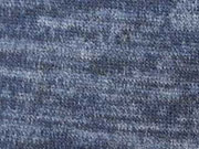 Melierter Strickstoff, dunkelblau