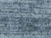 Melierter Strickstoff, eisblau