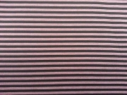 RESTST�CK 73cm Doubleface Scuba Double-face Streifen altrosa/schwarz