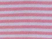 gestreiftes B�ndchen - rosa/weiss