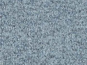 melierter Strick, eisblau