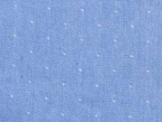 Chambray Jeans Look Mini Punkte, hellblau