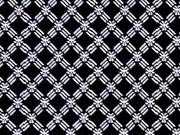 elastsicher Hosenstoff Bengalin Gittermuster, schwarz weiss