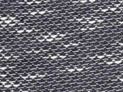 Jersey Schuppenstruktur meliert, grau ecrue