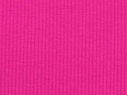 Viskosejersey uni gerippt, pink
