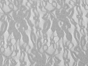 Spitze Lace Fiona Blumen, grau