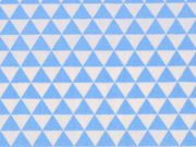 BW kleine Dreiecke, weiss/hellblau