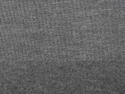 Doubleface Velour/Strick, anthrazit melange