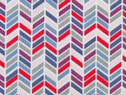 Baumwolle Pfeile, rot grau