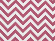 Baumwolle Zickzack, dunkles altrosa