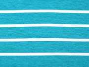 RESTST�CK 45 cm Viskose Jersey Streifen 1,8 cm / 0,5 cm, aquamarin
