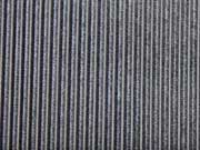 Jersey Samtstreifen, dunkelgrau