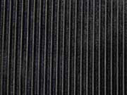 Jersey Samtstreifen, schwarz