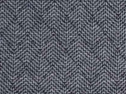 gesteppter Jacquard Jersey Rauten, dunkelblau