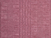 Rippenstrick verschiedene Breiten, altrosa