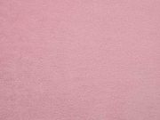 weicher Baumwollfleece, helles Altrosa