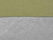 Metallic Look Lederimitat - silber metallic