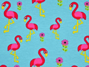 Jersey Flamingos , pink t�rkis