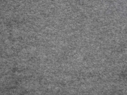 weicher Baumwollfleece, dunkelgrau meliert