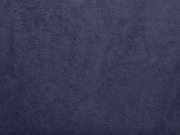 weicher Baumwollfleece, dunkelblau