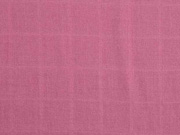 Musselin Quadrate, dunkles altrosa