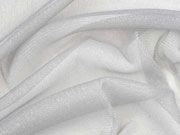 RESTST�CK 35 CM Elastischer weicher T�ll mit Glitzer, hellgrau