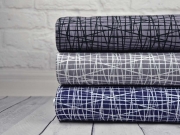 Jersey wilde Linien, grau