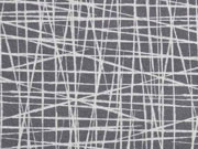 Jersey wilde Linien, grau