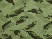 Jersey Federn, khaki melange