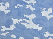 Chambray Camouflage Lyocell, helles jeansblau