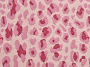 Jacquard Strick Leoparden Muster altrosa