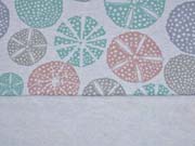 Organic Sweat Muscheln, hellblau