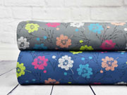 Jersey gro�e Pusteblumen, blau