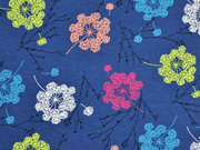 Jersey gro�e Pusteblumen, blau