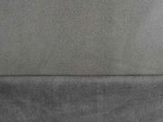 elastisches Wildleder Imitat gepr�gte Optik, dunkelgrau
