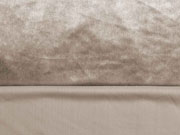 Elastischer Samt, beige