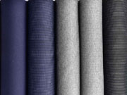 Jersey Punto di Roma Nadelstreifen, schwarz