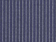 Jersey Punto di Roma Nadelstreifen, dunkelblau